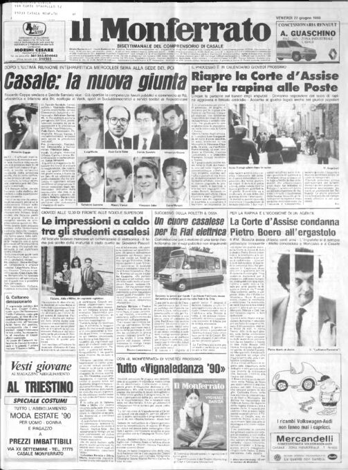 Il Monferrato - Edizione 48 del 22/06/1990